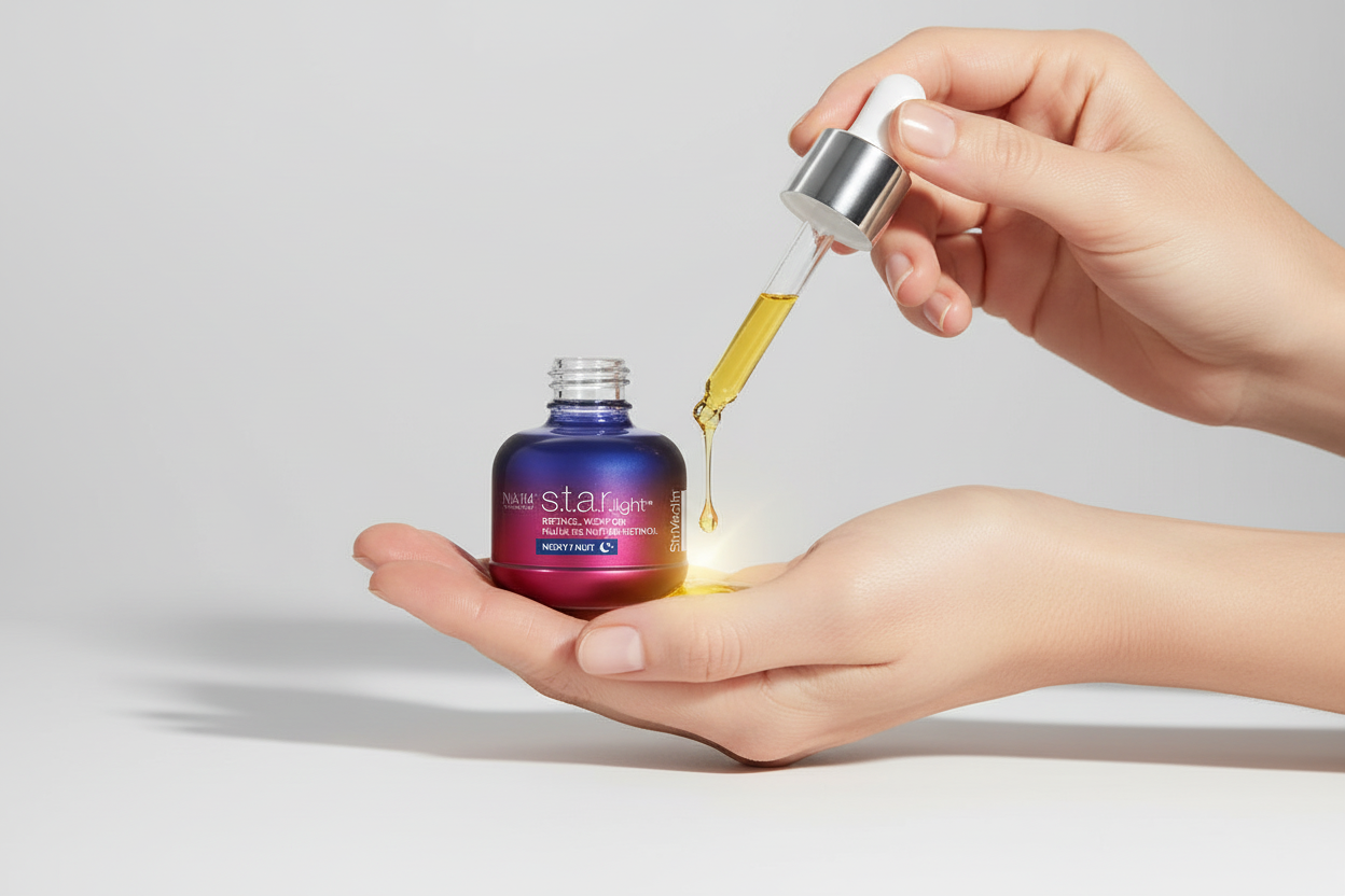 StriVectin Advanced Retinol S.T.A.R. Light Retinol Night Oil - veido aliejus su retinoliu nakčiai 30ml