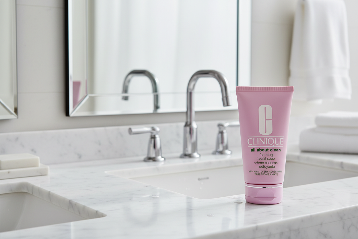 Clinique All About Clean | Kreminis putojantis valiklis sausai ir mišriai odai 150ml | Švelnus drėkinamasis valymas