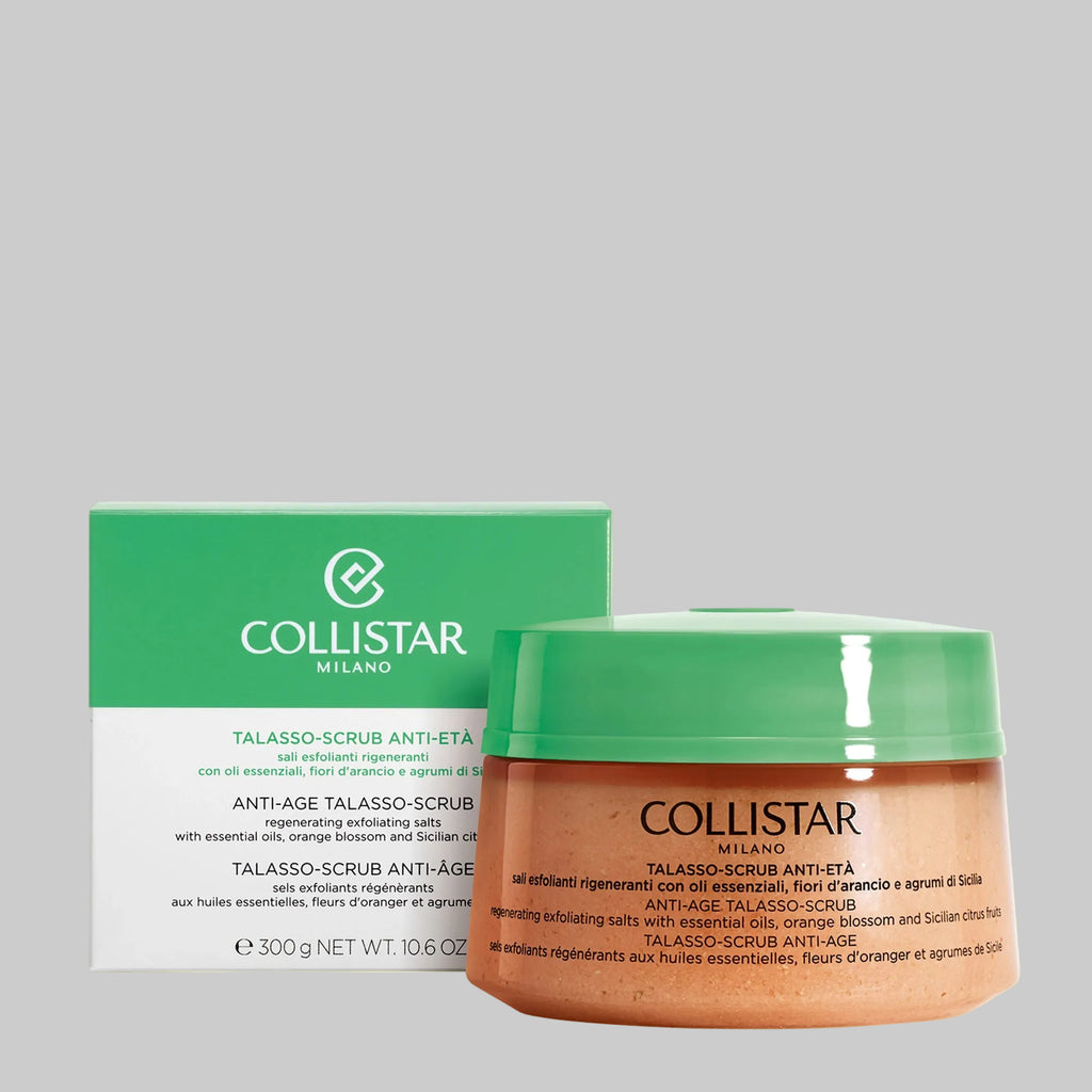 Collistar Anti-Age Talasso-Scrub | Senėjimą stabdantis kūno šveitiklis 300g | Jūros mineralai ir anti-age efektas