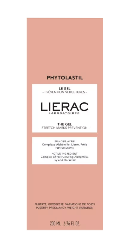 LIERAC PHYTOLASTIL LE GEL STRETCH MARKS PREVENTION kūno gelis nuo strijų 200 ml