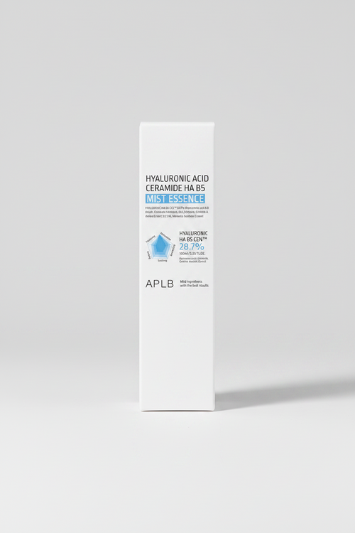 APLB Hyaluronic Acid Ceramide HA B5 Mist Essence 105ml | Drėkinantis veido purškiklis su keramidais, hialiuronu ir B5 vitaminu