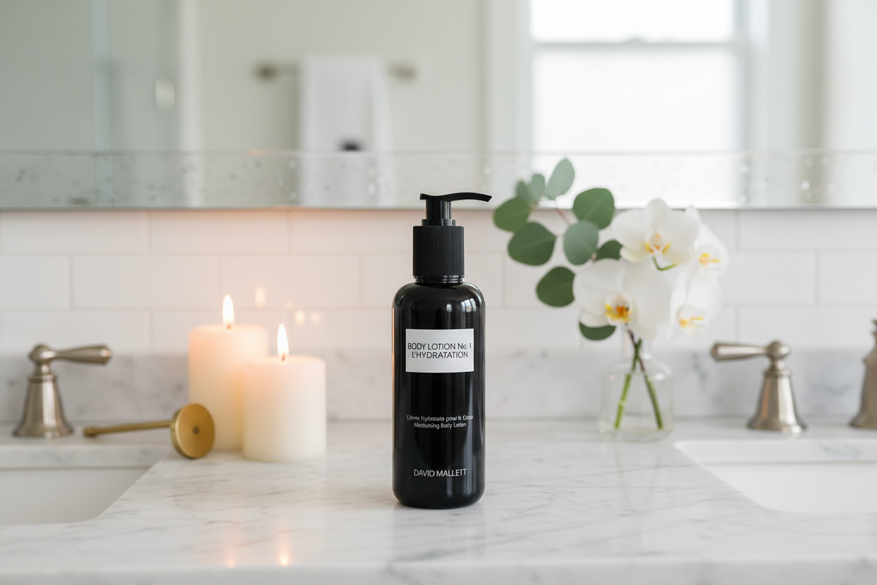 David Mallett Body Lotion No.1 L'Hydration | Drėkinantis kūno losjonas 250ml – Granatų ir shea sviestas