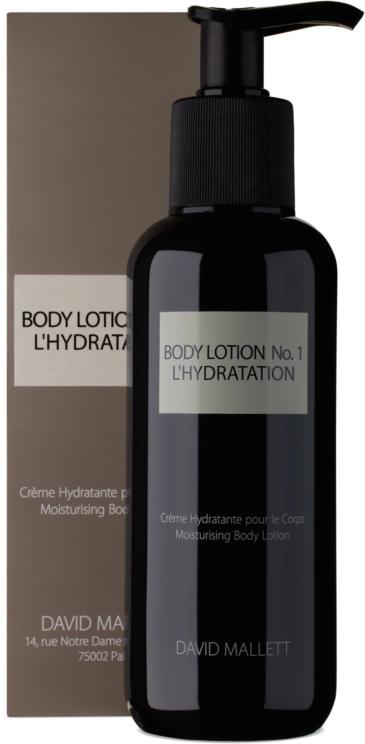 BODY LOTION No. 1 L'HYDRATION DAVID MALLETT kūno losjonas 250 ml