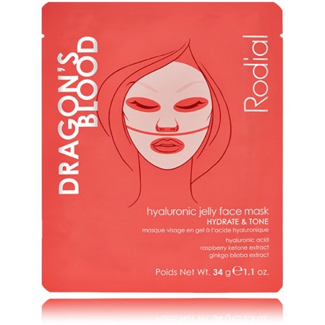 DRAGON'S BLOOD HYALURONIC JELLY lakštinė veido kaukė